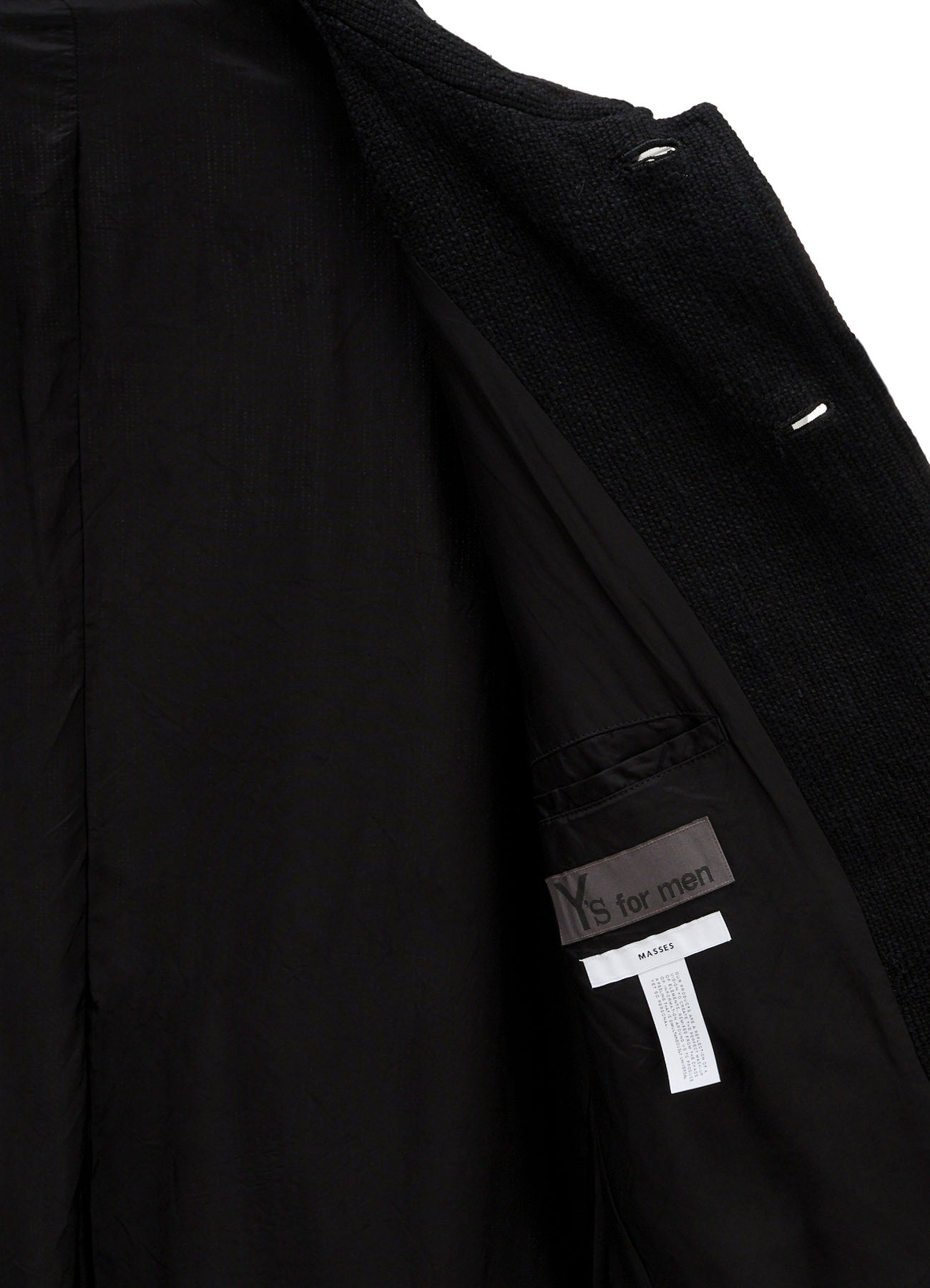 C*n様 Y's for men Jacket Y's for men × MASSES】 MA/ LUG JACKET – THE SHOP YOHJI YAMAMOTO