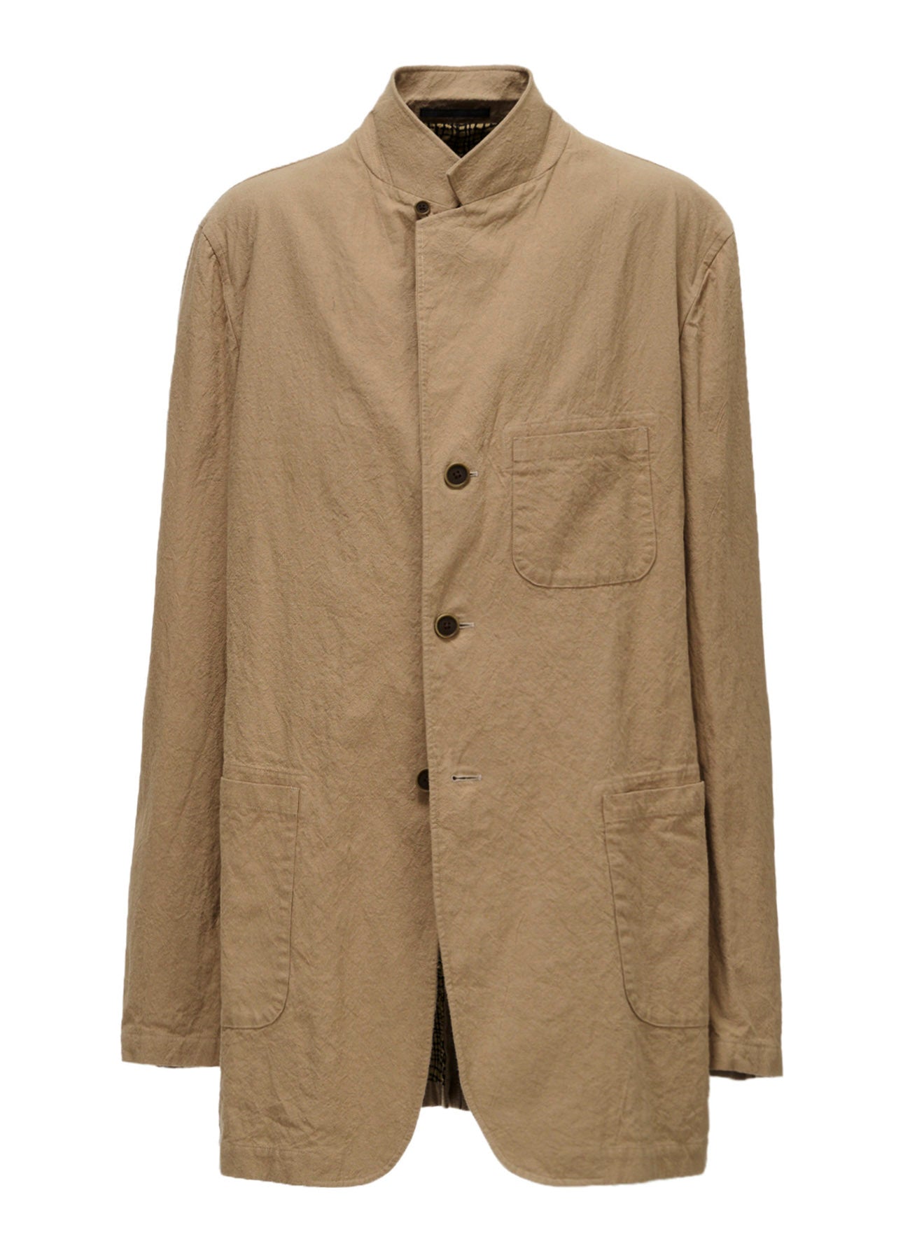 Gueyohji Yamamoto pour homme　麻 ベージュ Y's for men × MASSES】 MA/ WORK JACKET – THE SHOP YOHJI YAMAMOTO