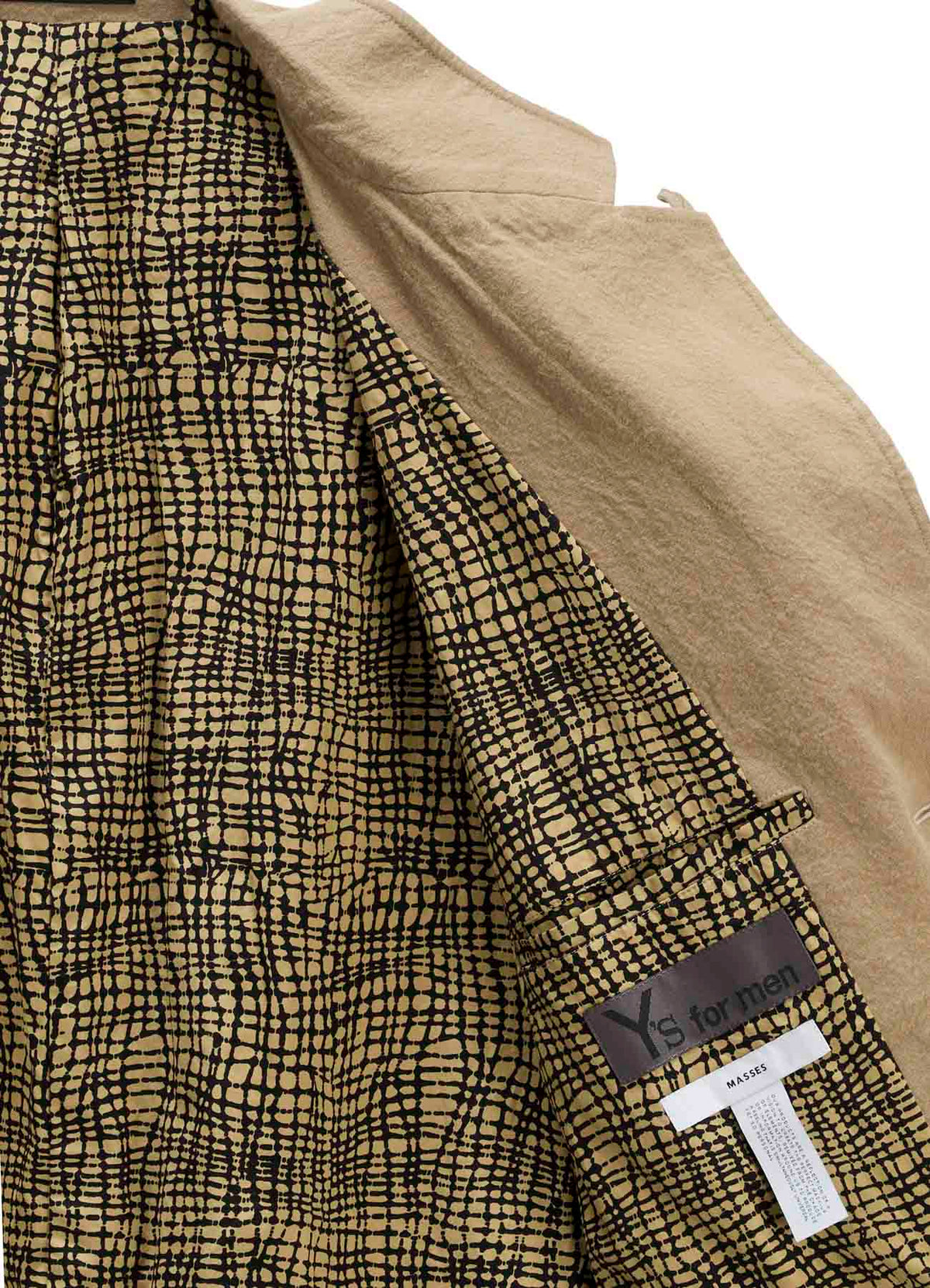 【Y's for men × MASSES】 MA/ WORK JACKET
