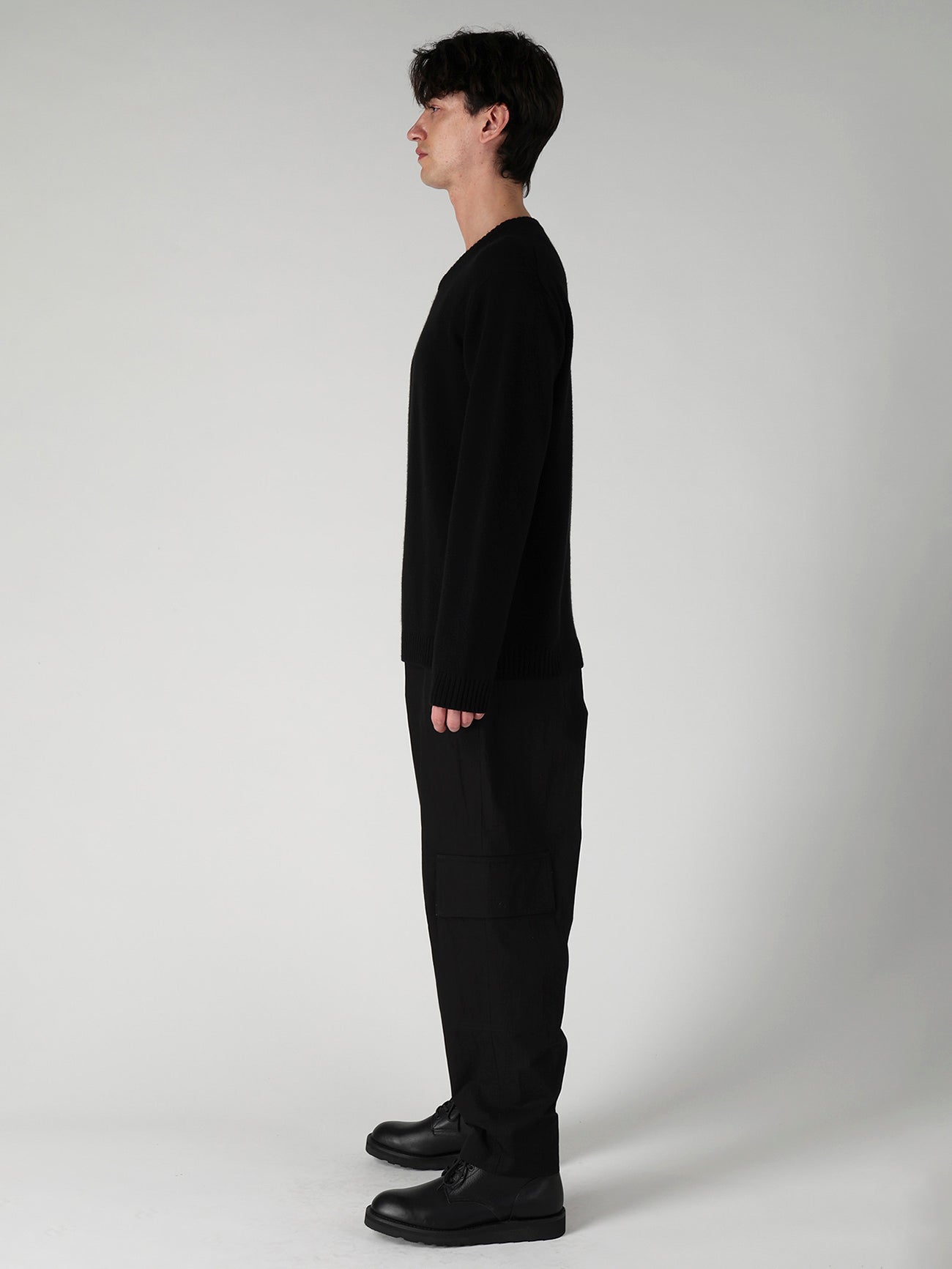 CASHMERE V-NECK PULLOVER