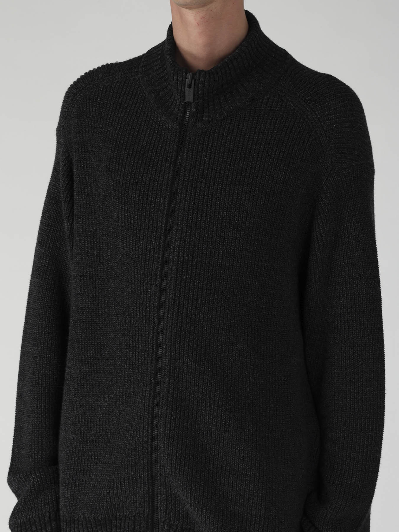ZIP HIGH NECK CD – THE SHOP YOHJI YAMAMOTO