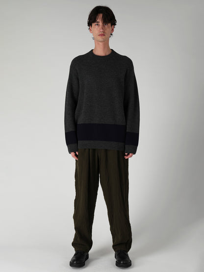 COLOR COMBI ROUND NECK PO