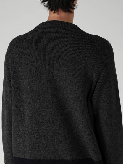 COLOR COMBI ROUND NECK PO