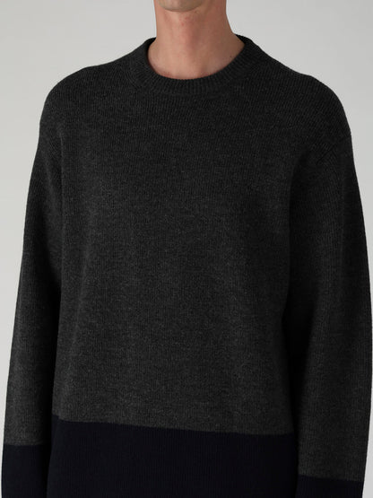 COLOR COMBI ROUND NECK PO