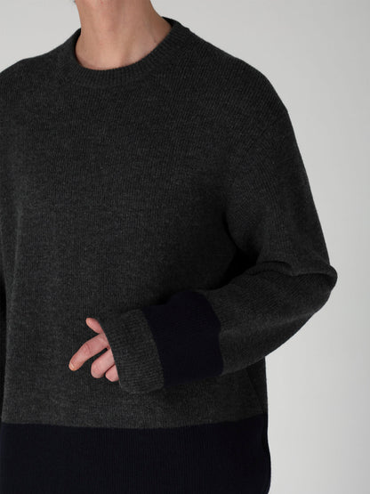 COLOR COMBI ROUND NECK PO