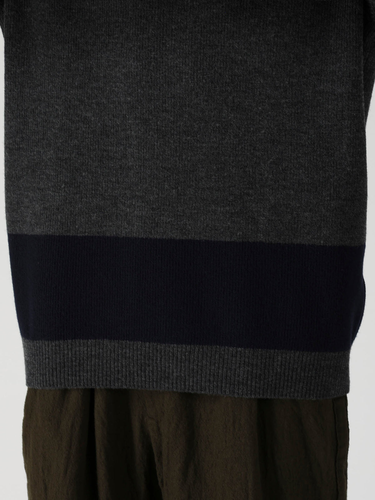COLOR COMBI ROUND NECK PO