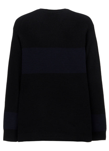 COLOR COMBI V NECK PO