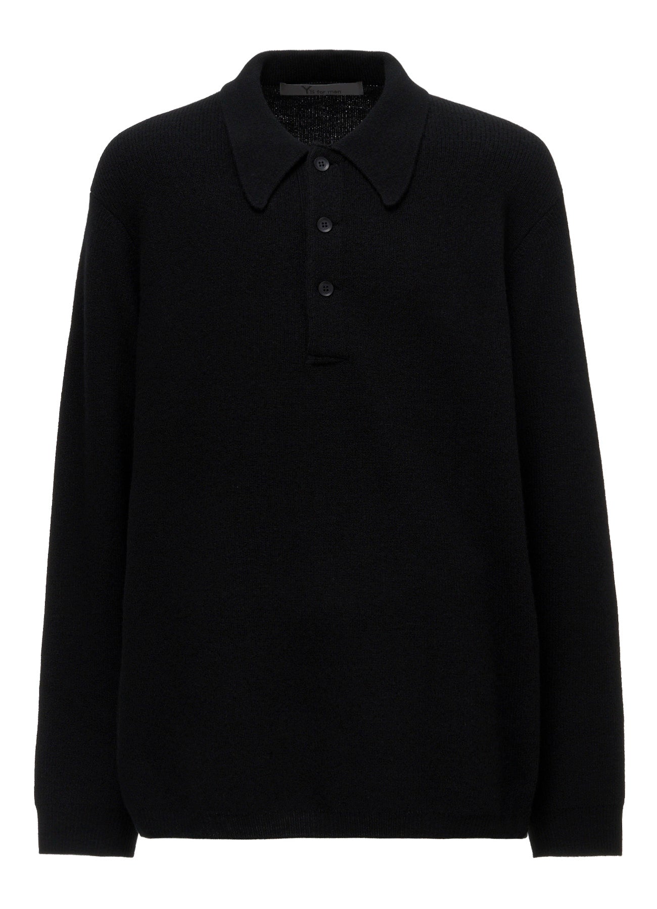 LONG SLEEVE POLO – THE SHOP YOHJI YAMAMOTO
