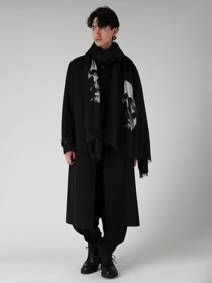 SKULL PRINT STOLE TYPE1