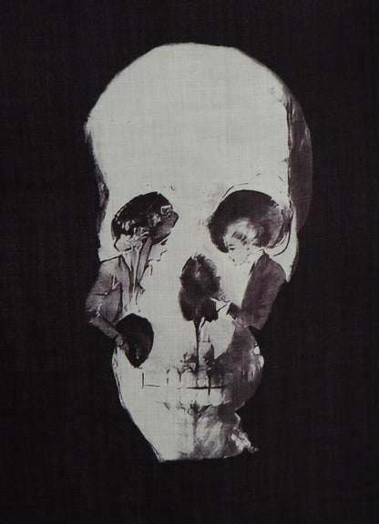 SKULL PRINT STOLE TYPE1
