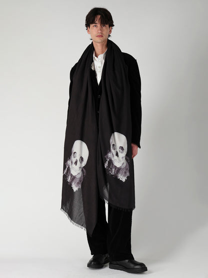 SKULL PRINT STOLE TYPE2