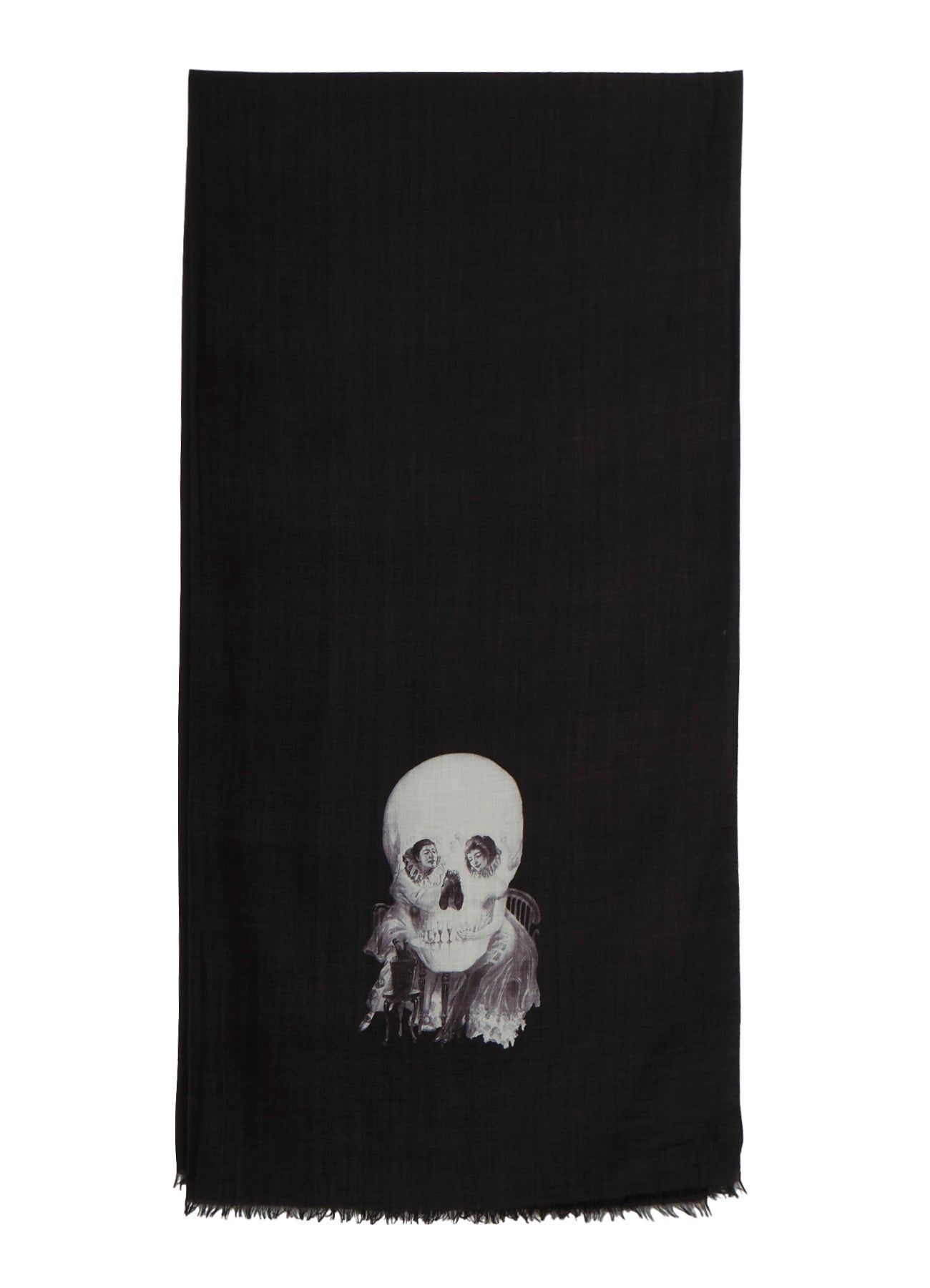 小物 GRAPHIC HUGE STOLE SKULL PRINT STOLE TYPE2 – THE SHOP YOHJI YAMAMOTO