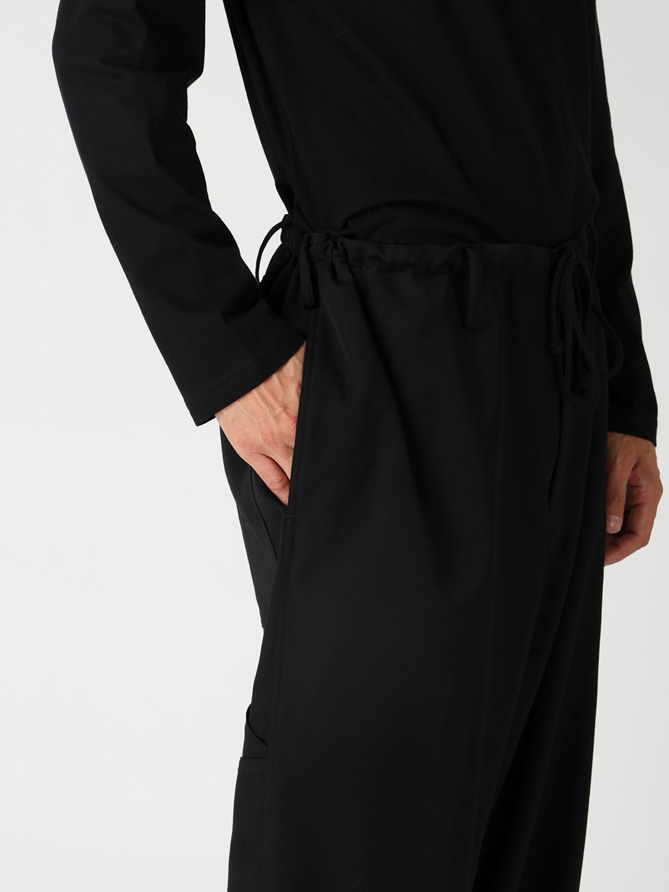 WOOL GABARDINE PAINTER PANTS