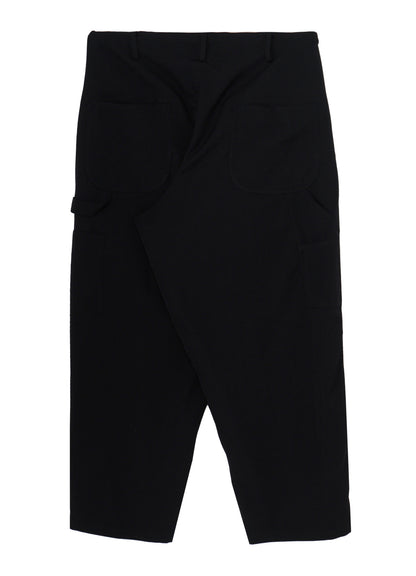 WOOL GABARDINE PAINTER PANTS