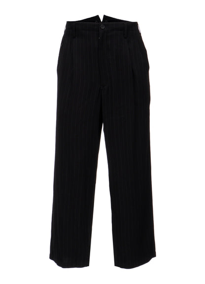 STRIPED SUSPENDER COIN POCKET PANTS