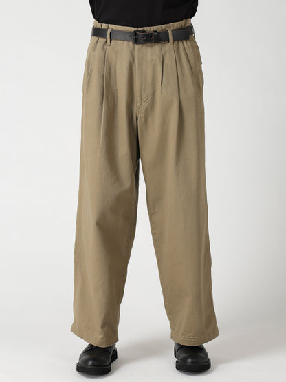 SPOTTED KATSURAGI 6 TUCKS PANTS