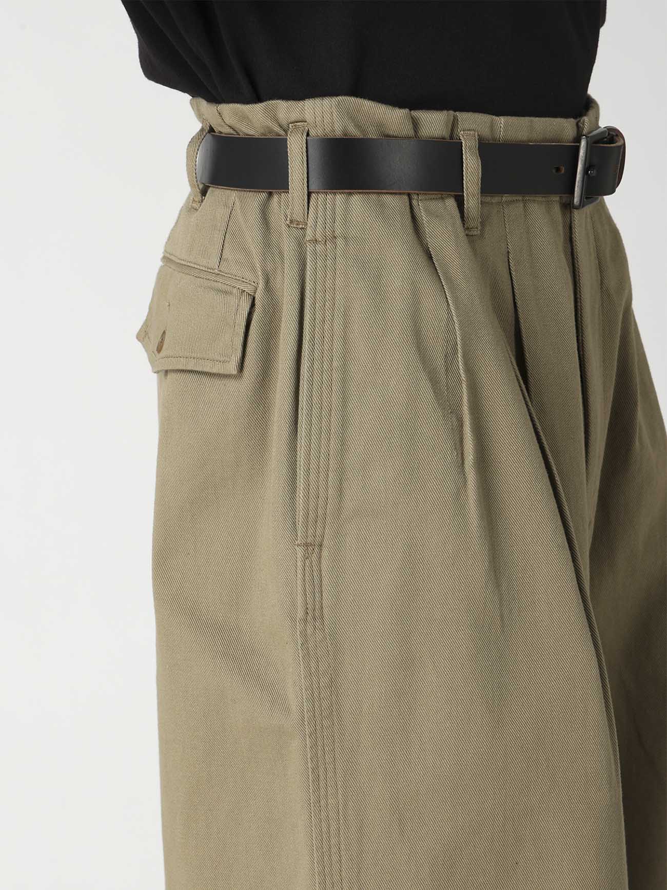 SPOTTED KATSURAGI 6 TUCKS PANTS