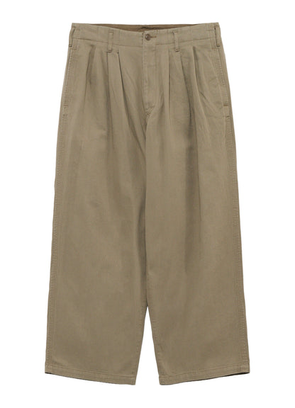 SPOTTED KATSURAGI 6 TUCKS PANTS