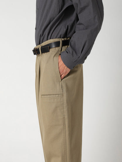 SPOTTED KATSURAGI OUTSIDE TUCK PANTS