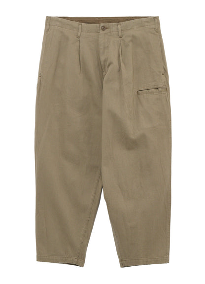 SPOTTED KATSURAGI OUTSIDE TUCK PANTS