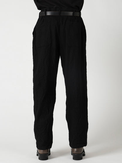 【Y's for men × MASSES】 MA/ SHRINK OUT POCKET PANTS