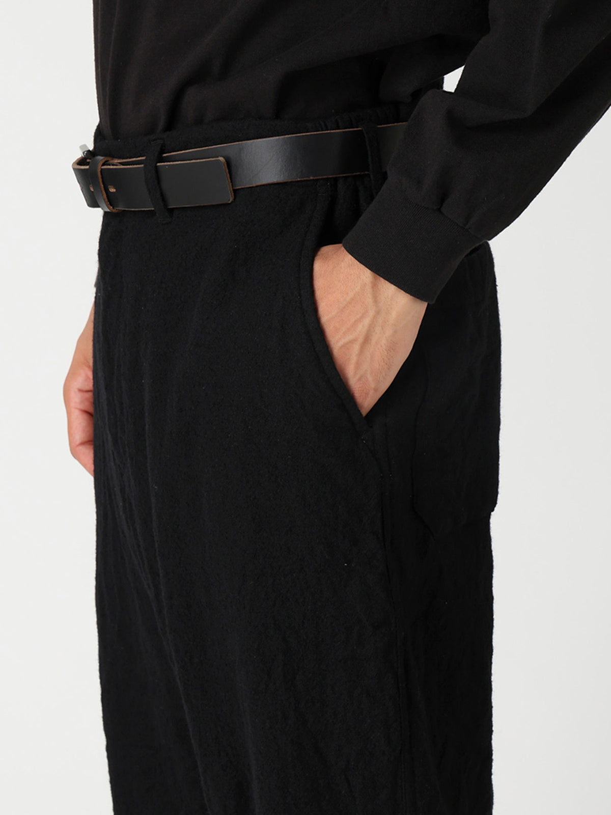 【Y's for men × MASSES】 MA/ SHRINK OUT POCKET PANTS