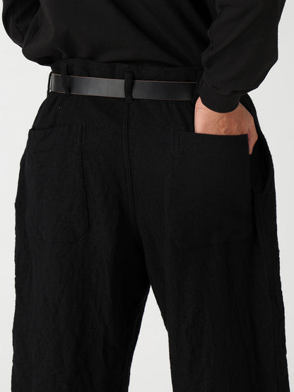 【Y's for men × MASSES】 MA/ SHRINK OUT POCKET PANTS