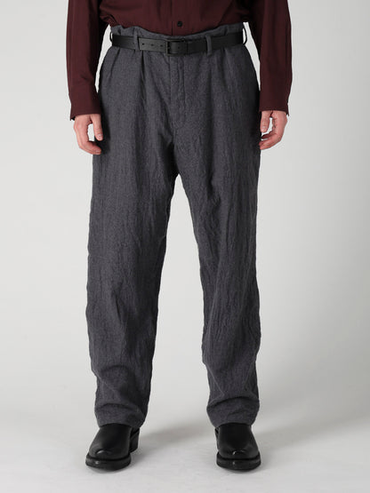 【Y's for men × MASSES】 MA/ SHRINK OUT POCKET PANTS
