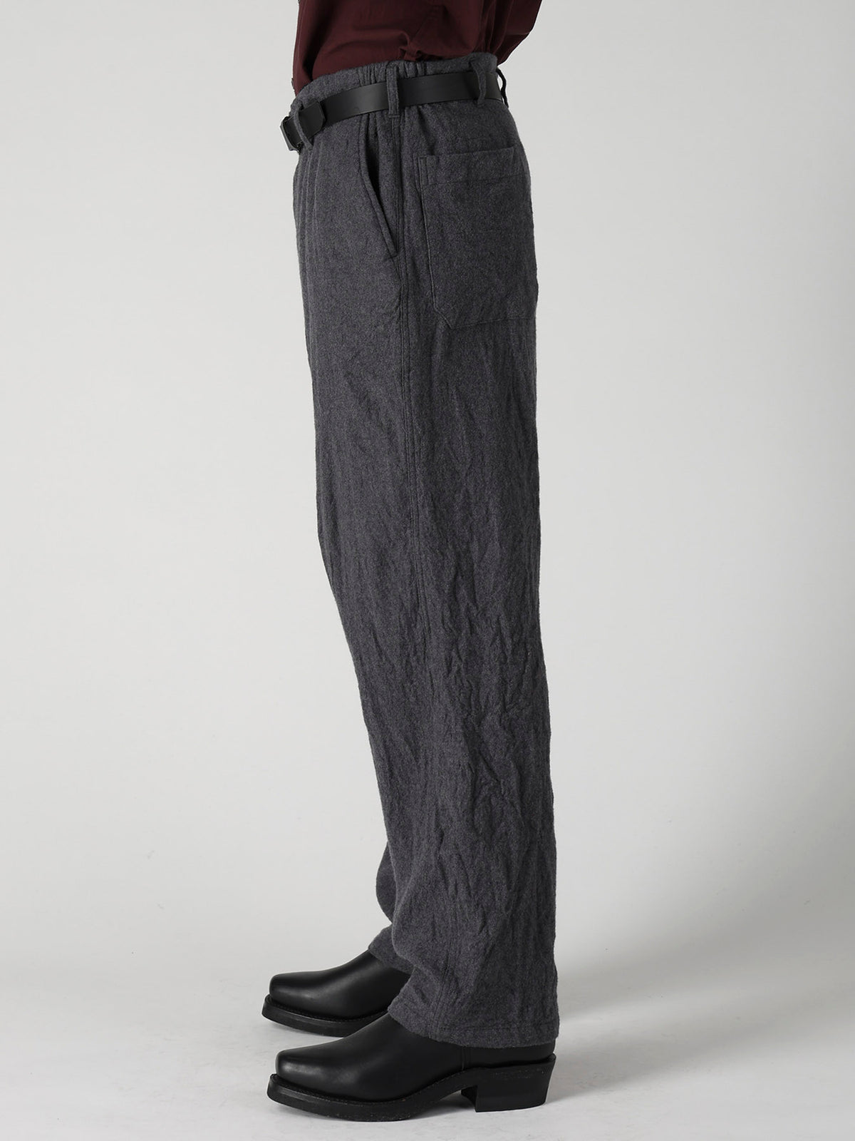 【Y's for men × MASSES】 MA/ SHRINK OUT POCKET PANTS