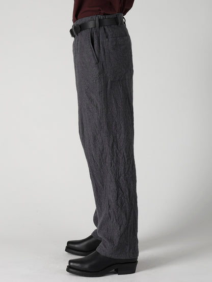 【Y's for men × MASSES】 MA/ SHRINK OUT POCKET PANTS