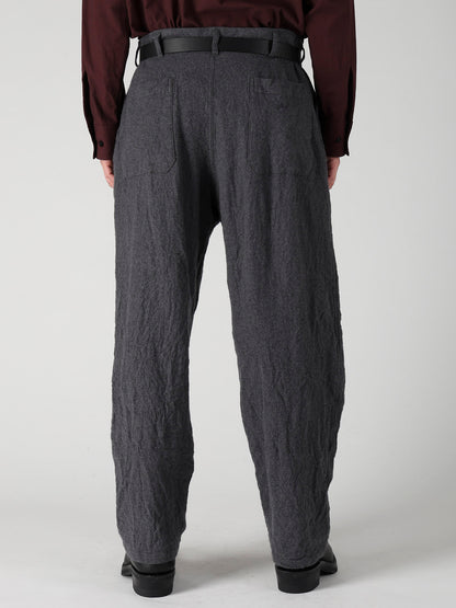 【Y's for men × MASSES】 MA/ SHRINK OUT POCKET PANTS