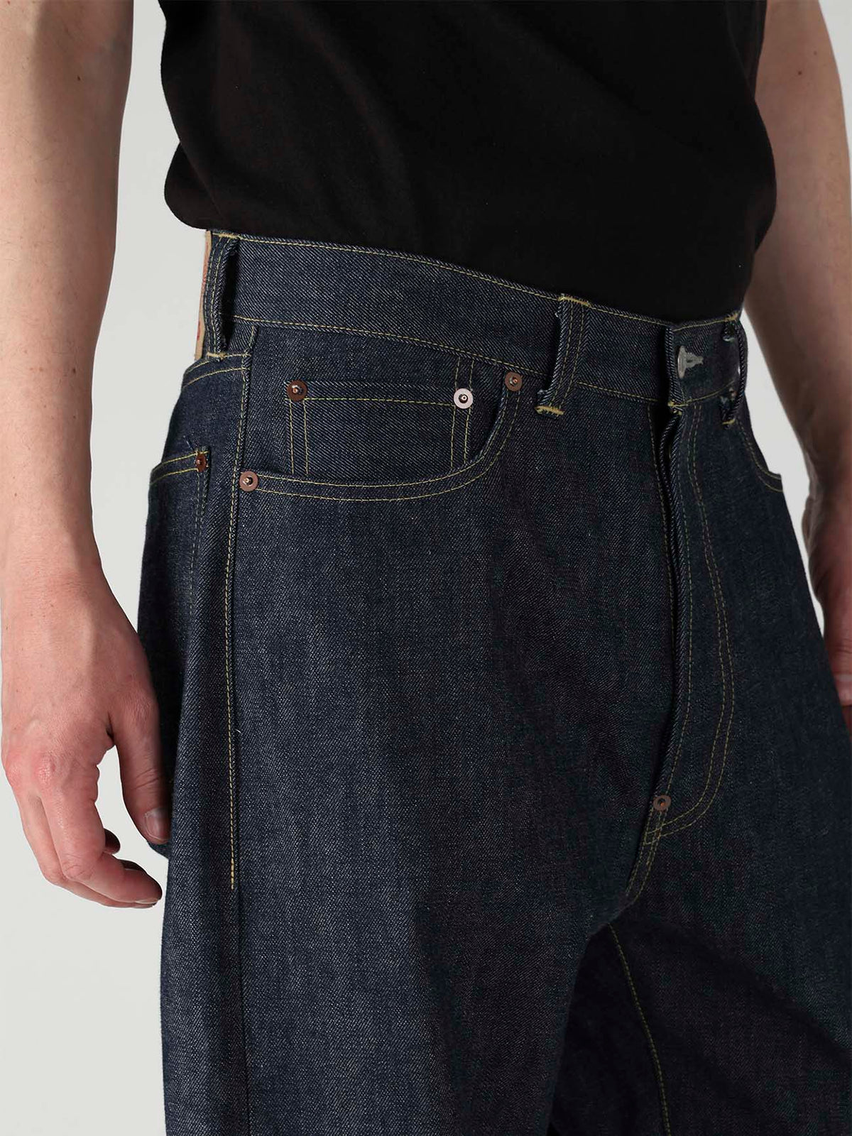 【Y's for men × MASSES】DENIM PANTS RIGID INDIGO