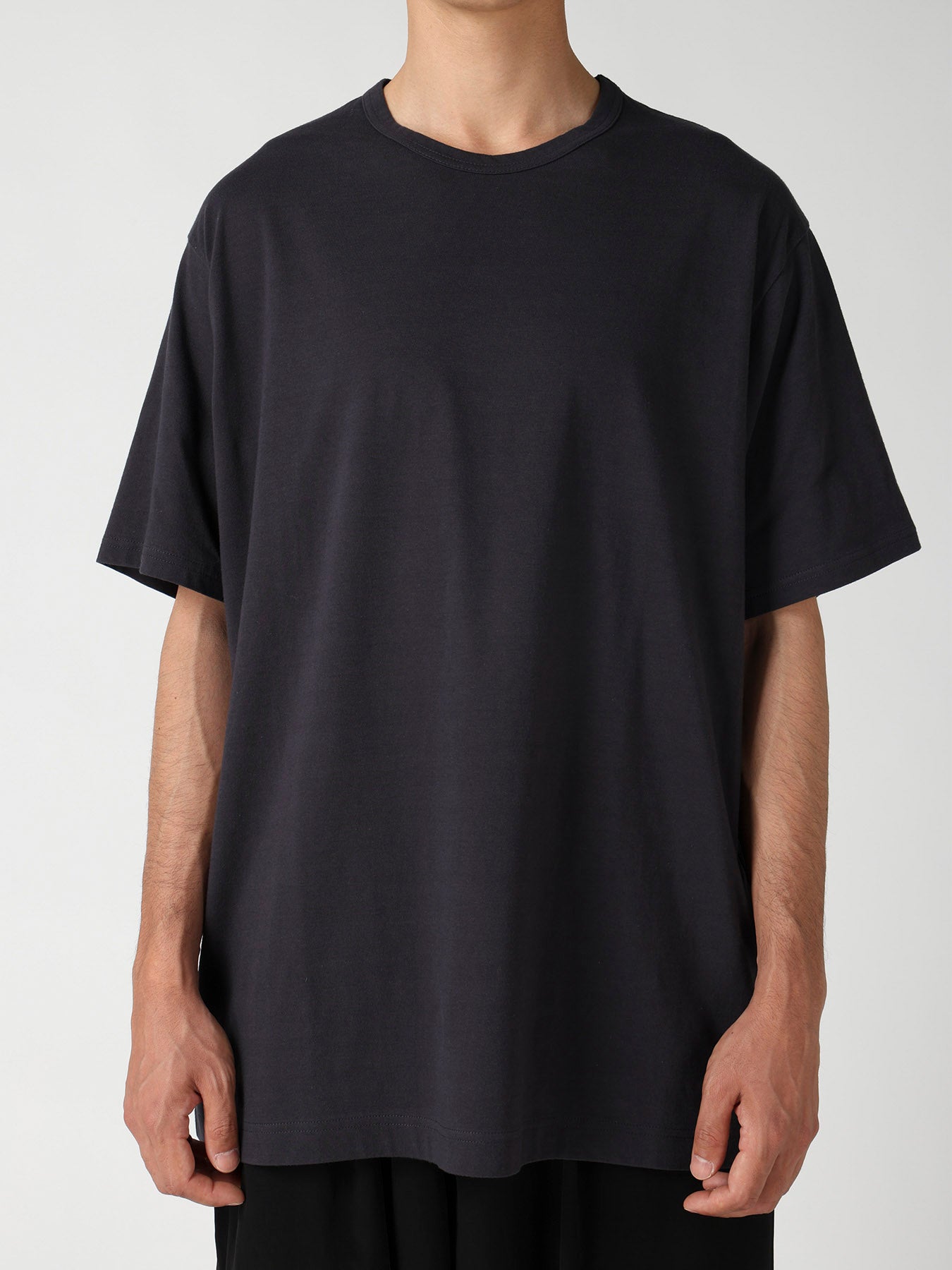 Y's for men LOGO PRINT SHORT SLEEVE T-SHIRT
