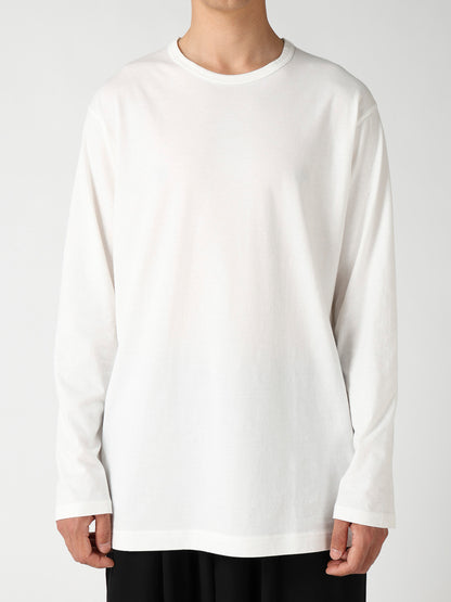 Y's for men LOGO PRINT LONG SLEEVE T-SHIRT