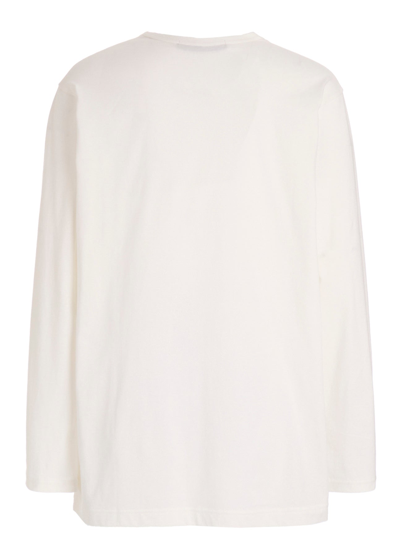 Y's for men LOGO PRINT LONG SLEEVE T-SHIRT