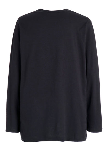 Y's for men LOGO PRINT LONG SLEEVE T-SHIRT
