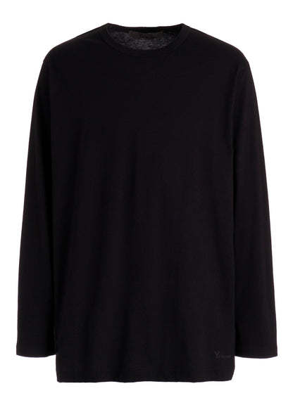 Y's for men LOGO PRINT LONG SLEEVE T-SHIRT