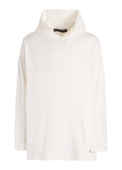 Y's for men LOGO PRINT HOODIE
