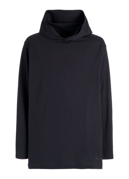 Y's for men LOGO PRINT HOODIE
