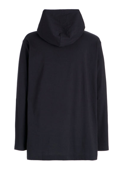 Y's for men LOGO PRINT HOODIE