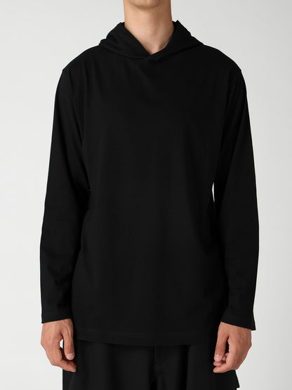 Y's for men LOGO PRINT HOODIE