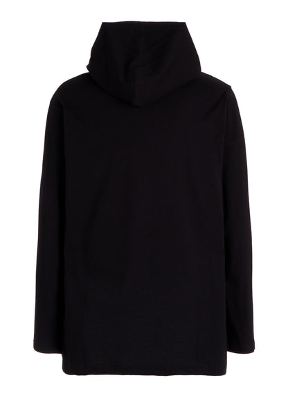 Y's for men LOGO PRINT HOODIE