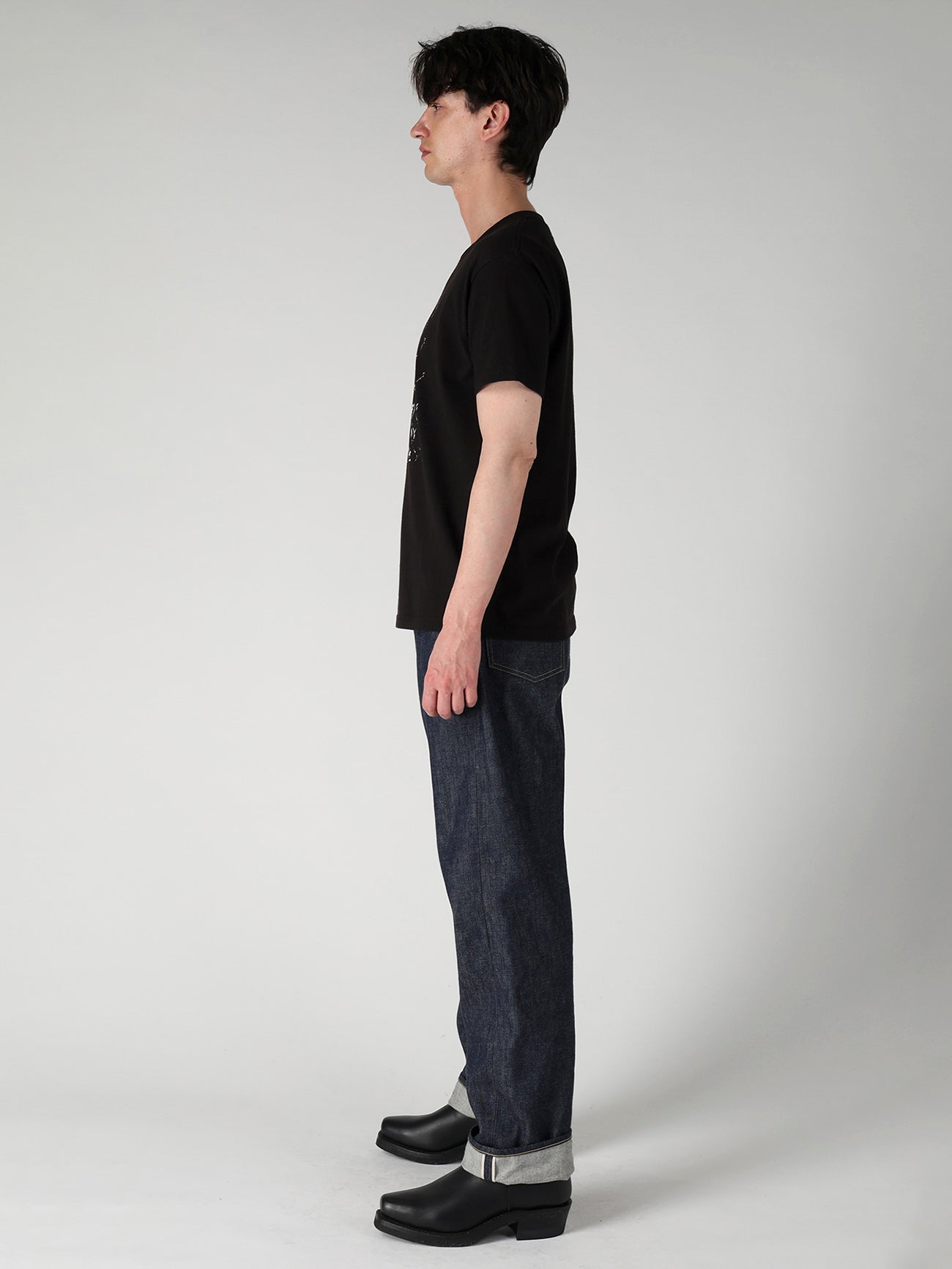 【Y's for men × MASSES】SMOKE PRINT SHORT SLEEVE T-SHIRT