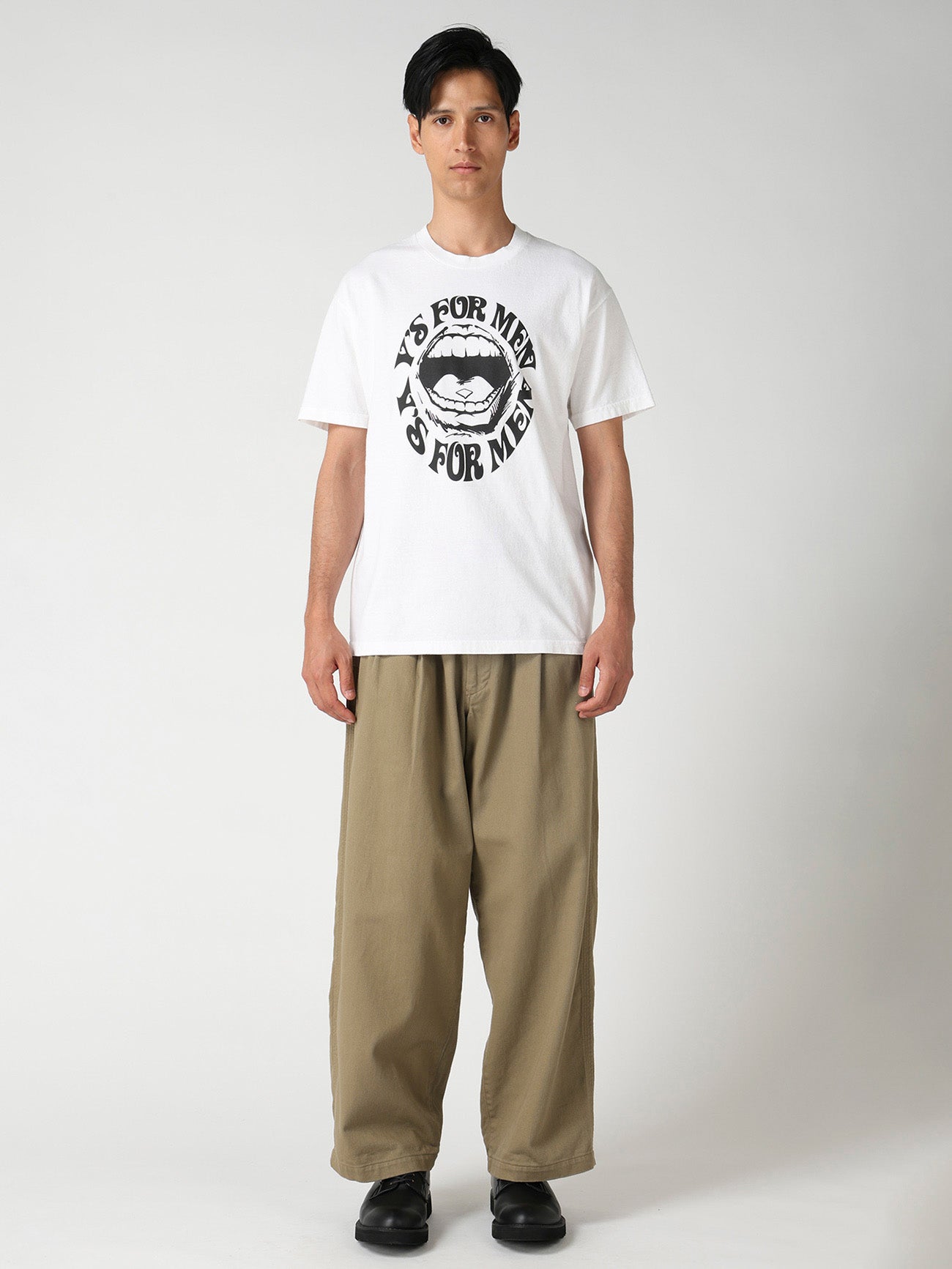 Y's for men × MASSES】LIPS PRINT SHORT SLEEVE T-SHIRT – THE SHOP