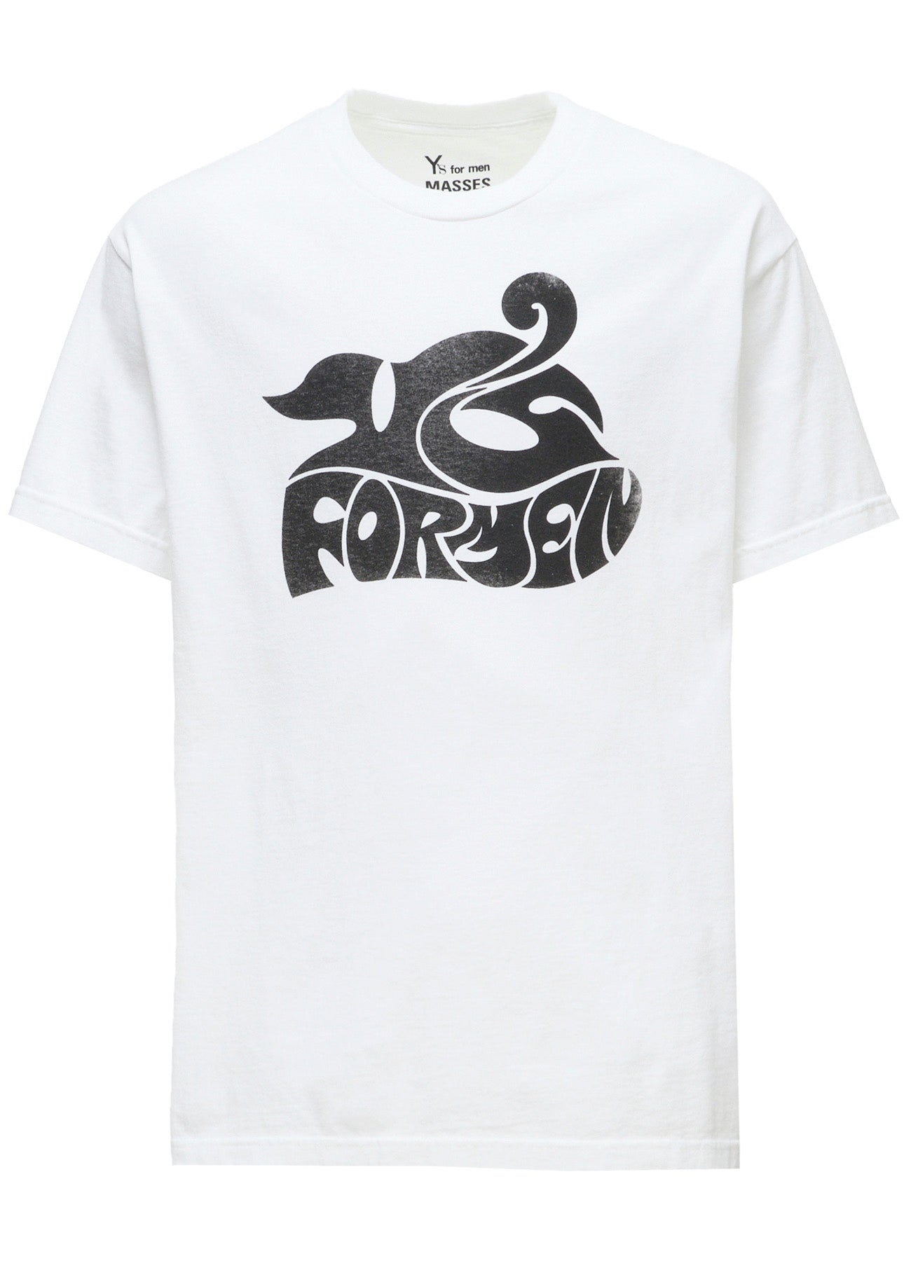 【Y's for men × MASSES】PUZZLE PRINT SHORT SLEEVE T-SHIRT