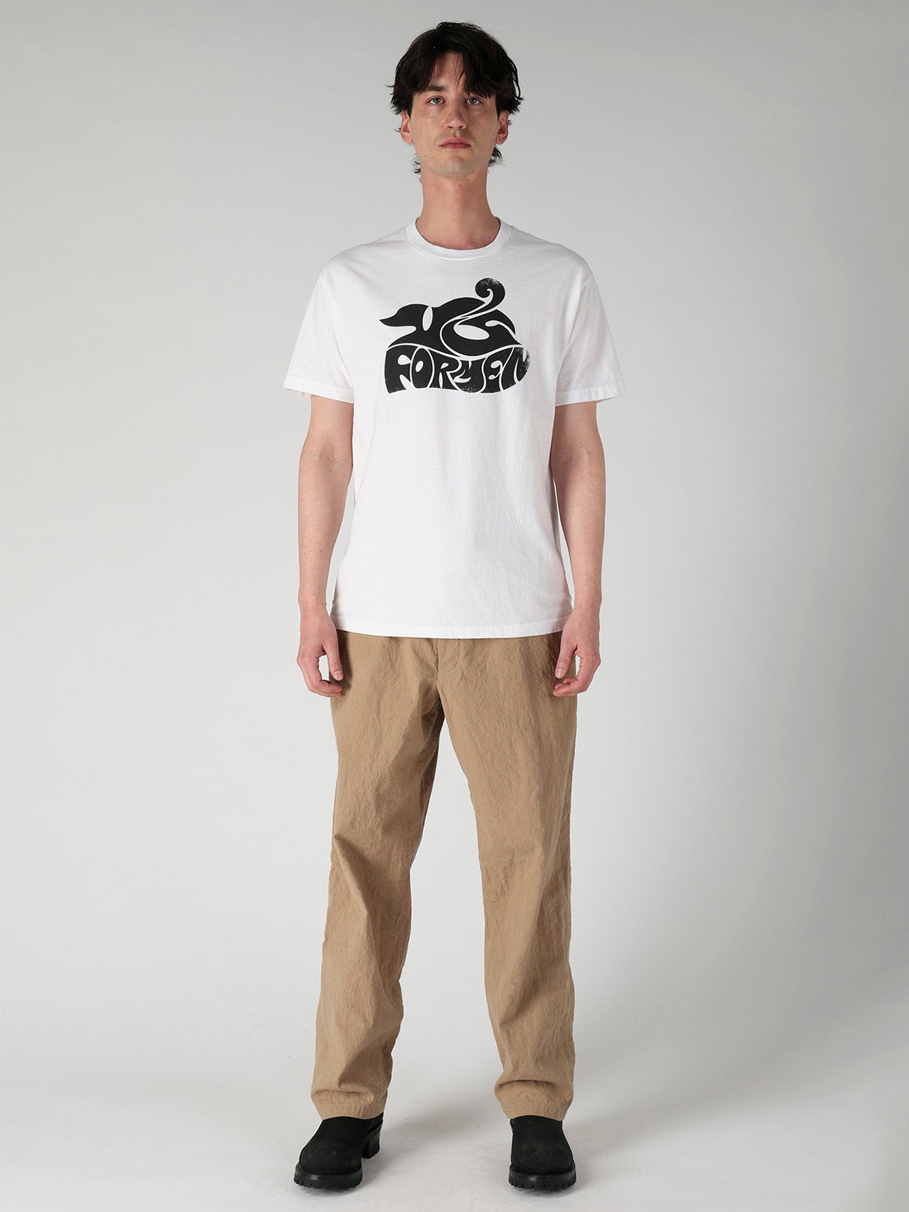 【Y's for men × MASSES】PUZZLE PRINT SHORT SLEEVE T-SHIRT
