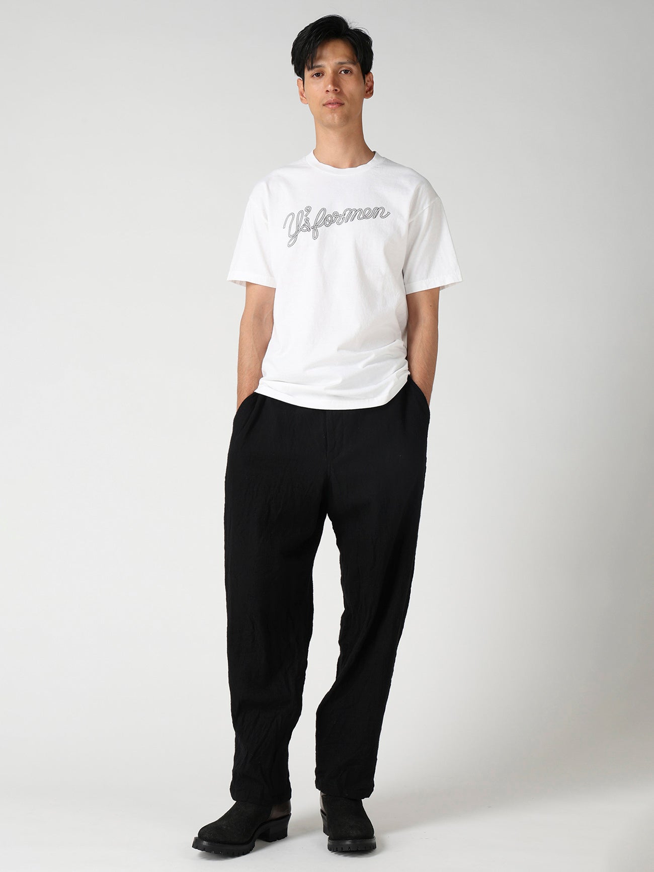 【Y's for men × MASSES】ROPE PRINT SHORT SLEEVE T-SHIRT