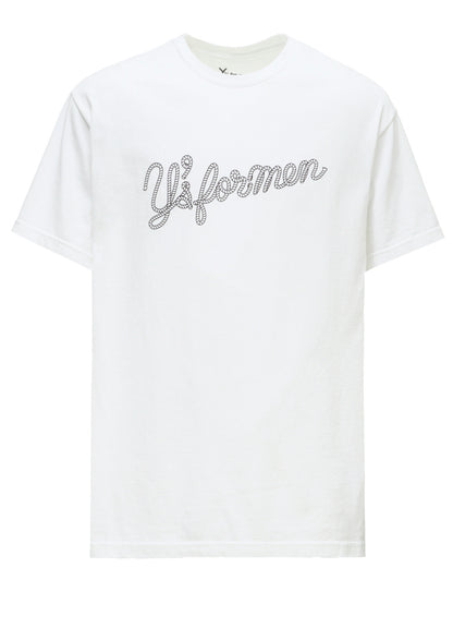 【Y's for men × MASSES】ROPE PRINT SHORT SLEEVE T-SHIRT