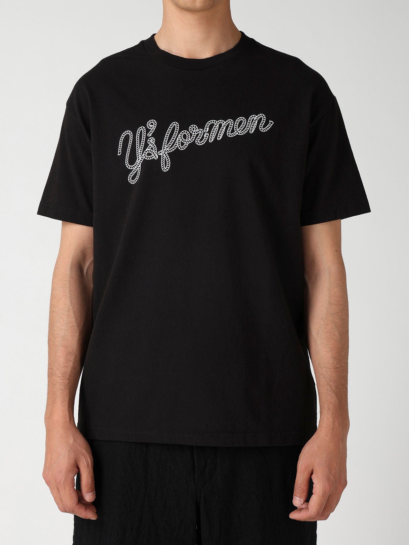 【Y's for men × MASSES】ROPE PRINT SHORT SLEEVE T-SHIRT