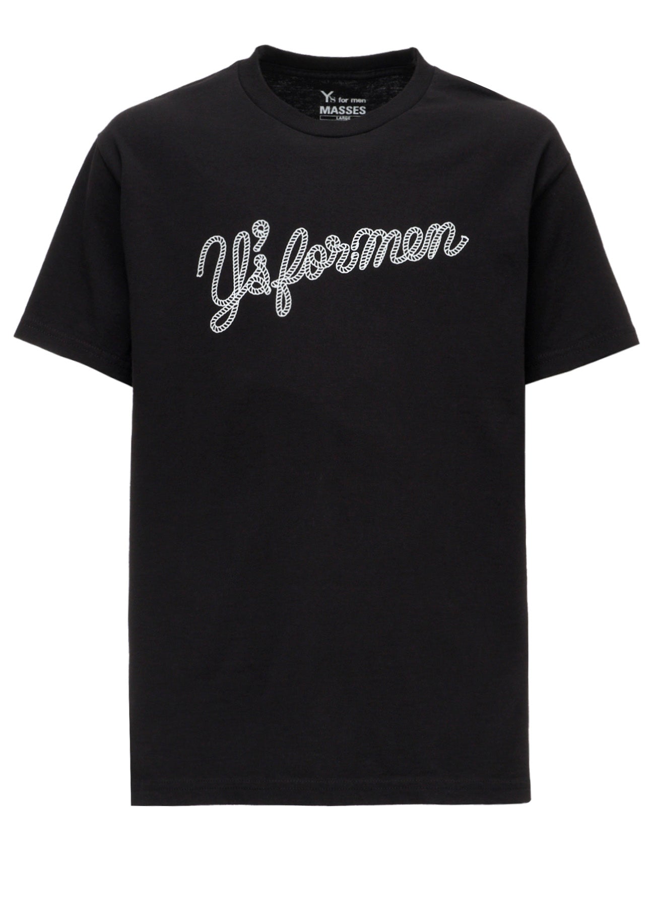 Y's for men × MASSES】ROPE PRINT SHORT SLEEVE T-SHIRT – THE SHOP